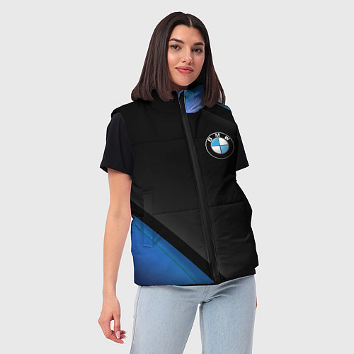 Женский жилет BMW / 3D-Красный – фото 3