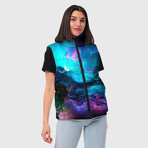 Женский жилет Fantasy / 3D-Черный – фото 3