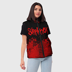 Женский жилет Slipknot 9, цвет: 3D-красный — фото 2