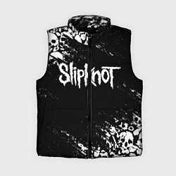 Женский жилет SLIPKNOT, цвет: 3D-черный