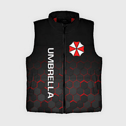 Женский жилет UMBRELLA CORP, цвет: 3D-красный