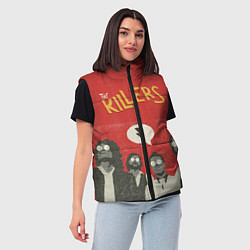 Женский жилет The Killers, цвет: 3D-черный — фото 2