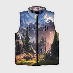 Женский жилет Horizon Zero Dawn, цвет: 3D-черный