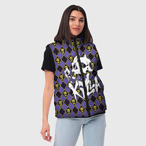 Женский жилет KILLER QUEEN / 3D-Черный – фото 3