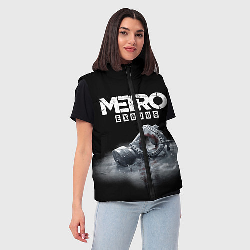 Женский жилет METRO EXODUS / 3D-Черный – фото 3