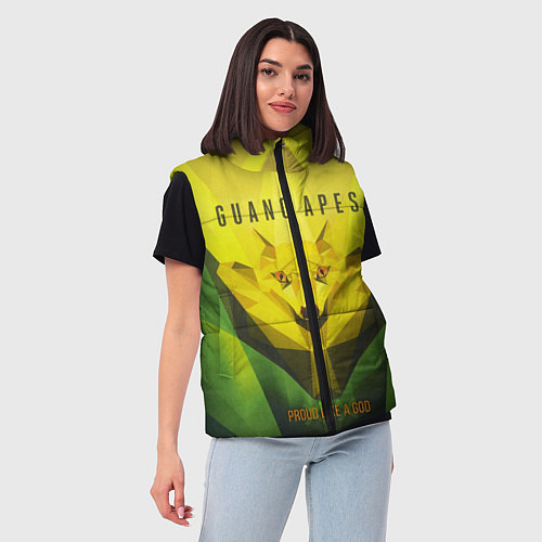 Женский жилет Proud Like a God / 3D-Черный – фото 3