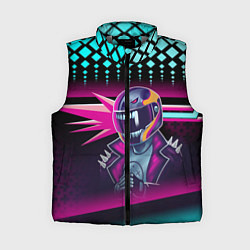 Женский жилет НЕОНОВЫЙ ГОНЩИК, цвет: 3D-светло-серый
