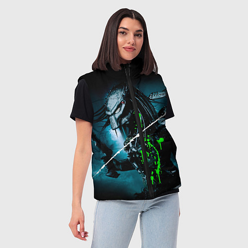 Женский жилет PREDATOR / 3D-Черный – фото 3