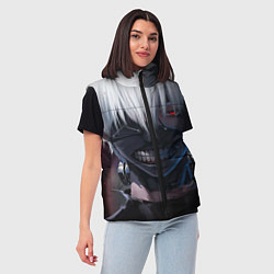 Женский жилет TOKYO GHOUL, цвет: 3D-черный — фото 2