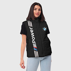 Женский жилет BMW CARBON, цвет: 3D-черный — фото 2