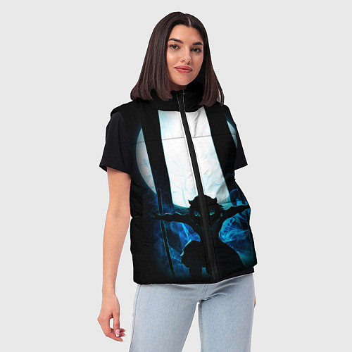 Женский жилет KIMETSU NO YAIBA / 3D-Черный – фото 3