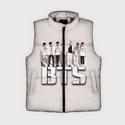 Женский жилет BTS, цвет: 3D-красный