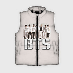 Женский жилет BTS, цвет: 3D-черный