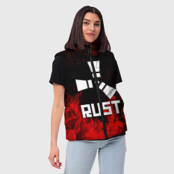 Женский жилет RUST, цвет: 3D-светло-серый — фото 2
