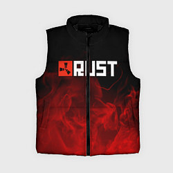 Женский жилет RUST, цвет: 3D-черный