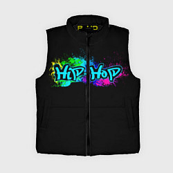 Женский жилет Hip-Hop, цвет: 3D-черный