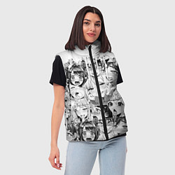 Женский жилет AHEGAO, цвет: 3D-черный — фото 2