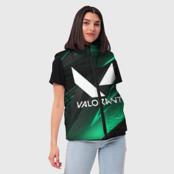 Женский жилет VALORANT, цвет: 3D-светло-серый — фото 2