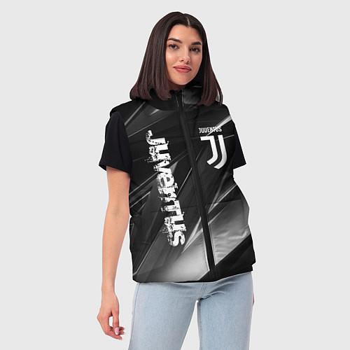 Женский жилет JUVENTUS / 3D-Черный – фото 3