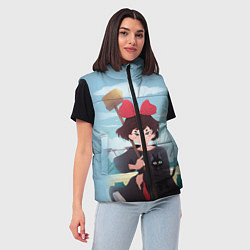 Женский жилет Ведьмина служба доставки, цвет: 3D-красный — фото 2