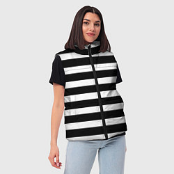 Женский жилет Моряк, цвет: 3D-черный — фото 2