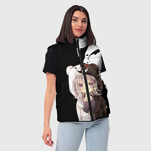 Женский жилет Danganropa / 3D-Красный – фото 3