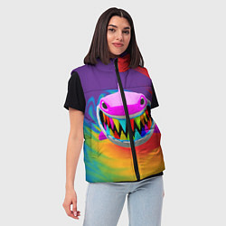 Женский жилет 6IX9INE- GOOBA, цвет: 3D-черный — фото 2