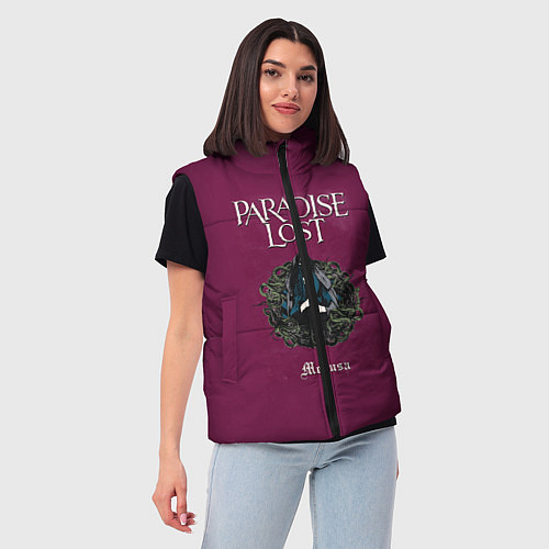 Женский жилет Paradise Lost / 3D-Красный – фото 3