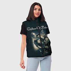 Женский жилет Children of Bodom 4, цвет: 3D-красный — фото 2
