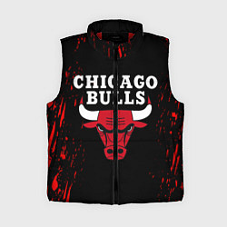 Женский жилет CHICAGO BULLS, цвет: 3D-красный