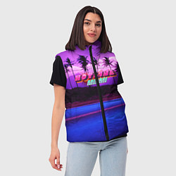 Женский жилет HOTLINE MIAMI, цвет: 3D-светло-серый — фото 2