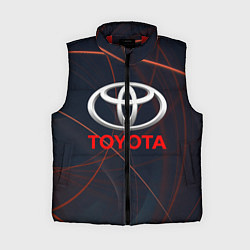 Женский жилет TOYOTA, цвет: 3D-красный