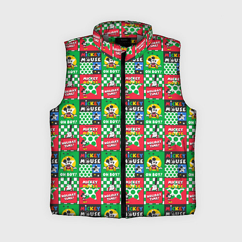 Женский жилет Микки Маус / 3D-Светло-серый – фото 1