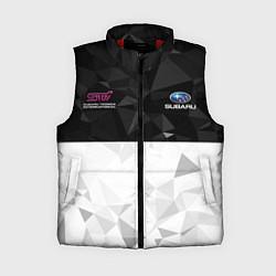 Женский жилет SUBARU WRX STI спина Z, цвет: 3D-красный