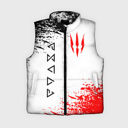 Женский жилет THE WITCHER, цвет: 3D-черный