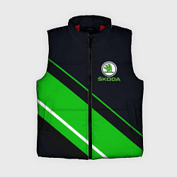 Женский жилет SKODA, цвет: 3D-красный