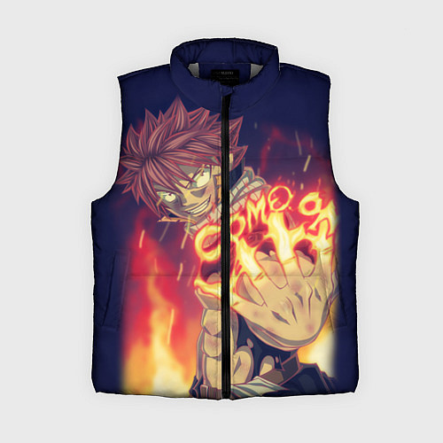 Женский жилет FAIRY TAIL ХВОСТ ФЕИ / 3D-Светло-серый – фото 1