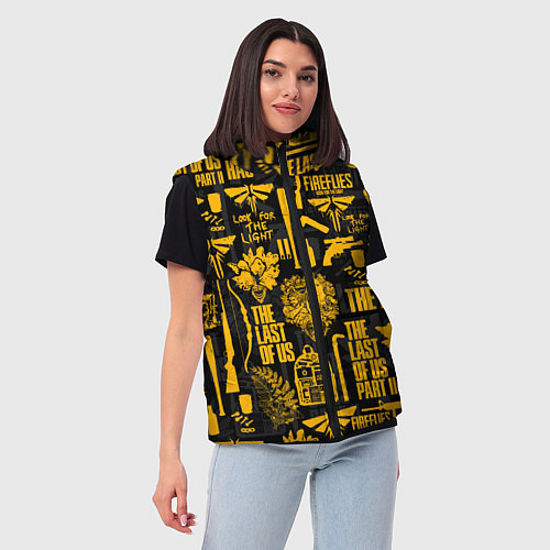 Женский жилет THE LAST OF US 2 / 3D-Черный – фото 3