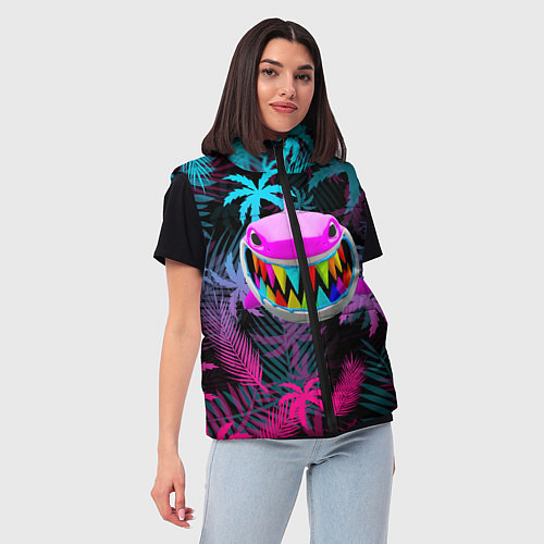 Женский жилет 6IX9INE 69 / 3D-Черный – фото 3