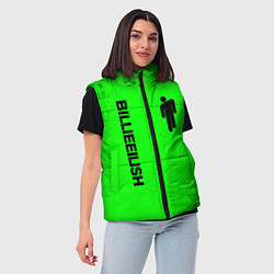Женский жилет BILLIE EILISH БИЛЛИ АЙЛИШ, цвет: 3D-светло-серый — фото 2