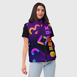 Женский жилет Roblox, цвет: 3D-черный — фото 2