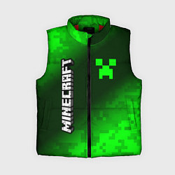 Женский жилет MINECRAFT МАЙНКРАФТ, цвет: 3D-красный