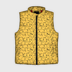 Женский жилет Покемон Пикачу, цвет: 3D-красный