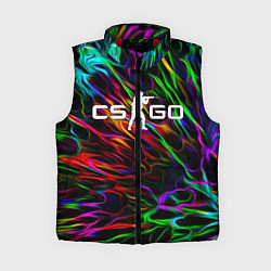 Женский жилет CS GO КС ГО, цвет: 3D-красный