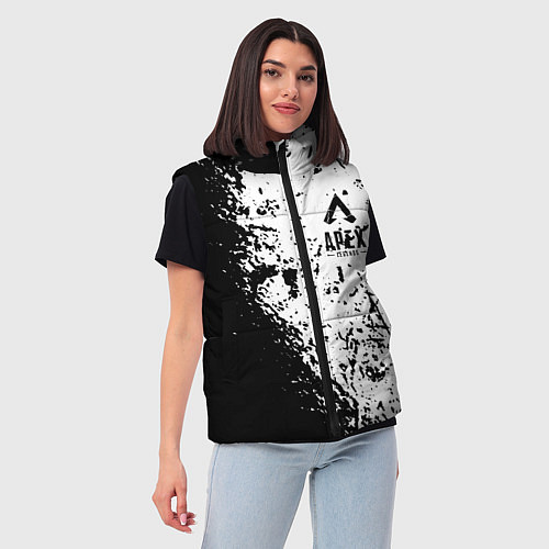 Женский жилет Apex Legends / 3D-Черный – фото 3