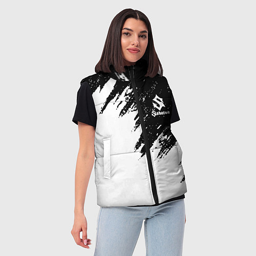 Женский жилет Sabaton / 3D-Черный – фото 3