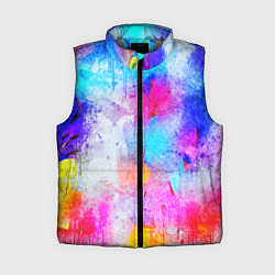 Женский жилет НЕОНОВЫЕ ПОТЕРТОСТИ