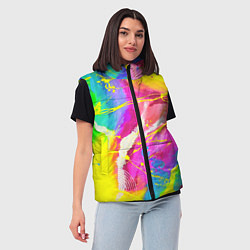 Женский жилет ТИ-ДАЙ, цвет: 3D-черный — фото 2