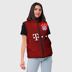 Женский жилет BAYERN MUNCHEN, цвет: 3D-красный — фото 2