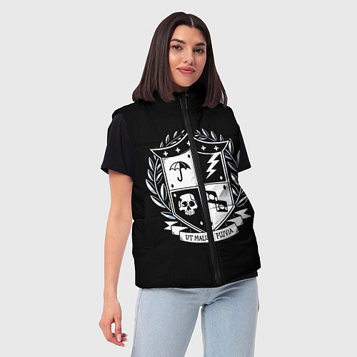 Женский жилет Академия Амбрелла / 3D-Черный – фото 3